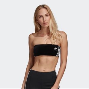 NWT adidas strapless bra m